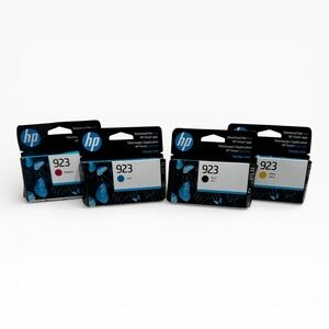 HP 923 Printer Ink Combo Pack - Black, Cyan, Yellow & Magenta